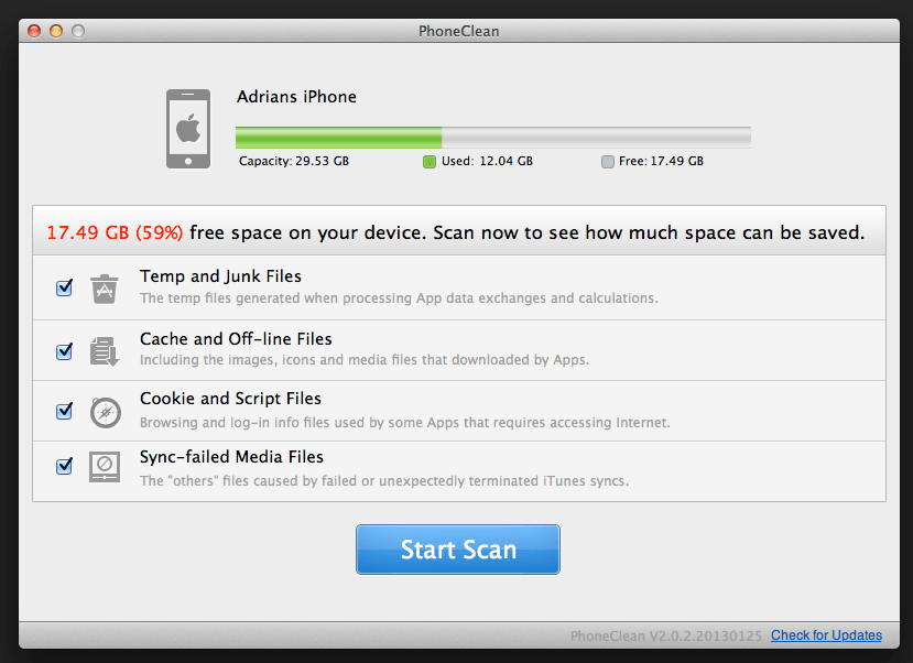 ccleaner for mac online scan